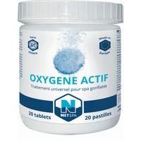 Whirlpool-Desinfektionsmittel Netspa Aktivsauerstoff - Blau/Weiß, Basics, Kunststoff (11/11/12cm)