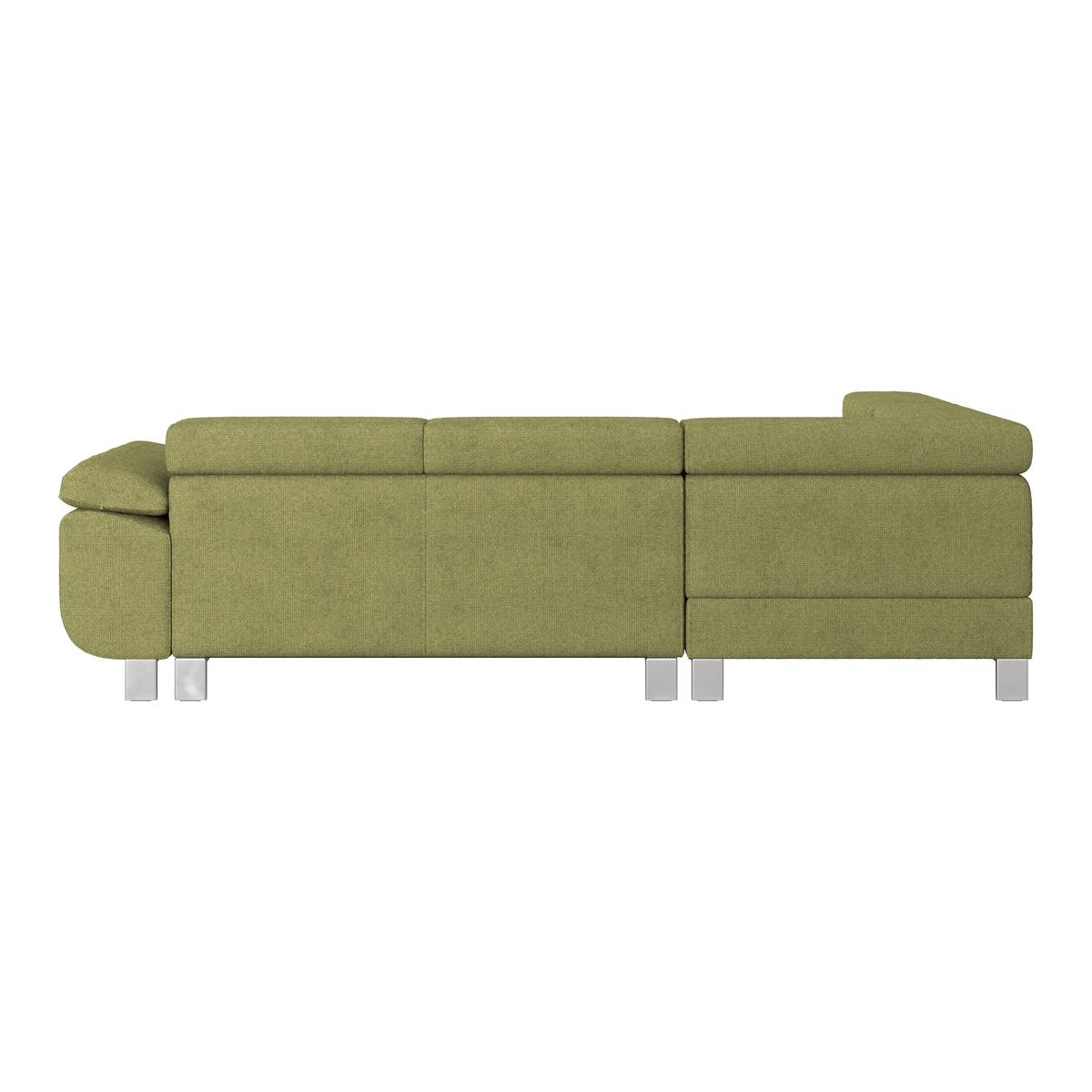 Ecksofa Mit Schlaffunktion & Bettkasten Savona Khaki - Khaki, MODERN, Textil (230/270cm) - Ondega