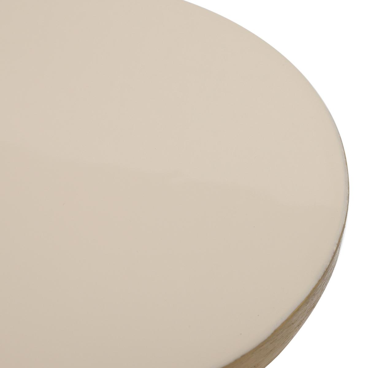 Tortenplatte Art Deco Goldfarben, Beige, 30x14 cm - Beige/Goldfarben, Trend, Metall (30/14cm) - Kayoom