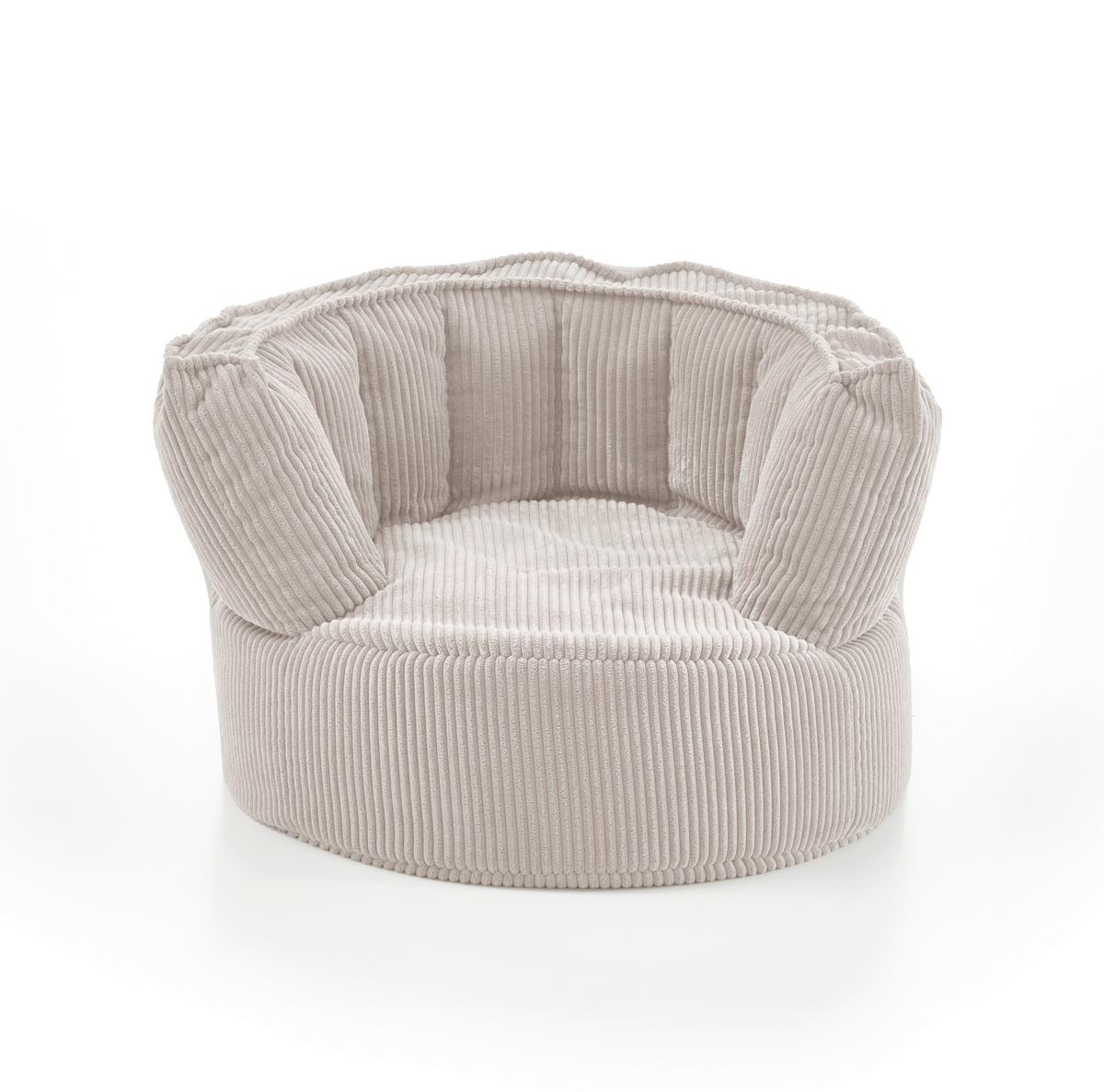 Sitzsack Snuggle Beige B: 75cm - Beige, Basics, Textil (75/55/72cm) - MID.YOU