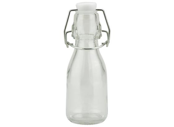 Universalflasche Irinai, 150 ml - Klar/Weiß, KONVENTIONELL, Glas/Kunststoff (5,2/14cm) - Ombra Universalflasche Irinai, 150 ml - Klar/Weiß, KONVENTIONELL, Glas/Kunststoff (5,2/14cm) - Ombra