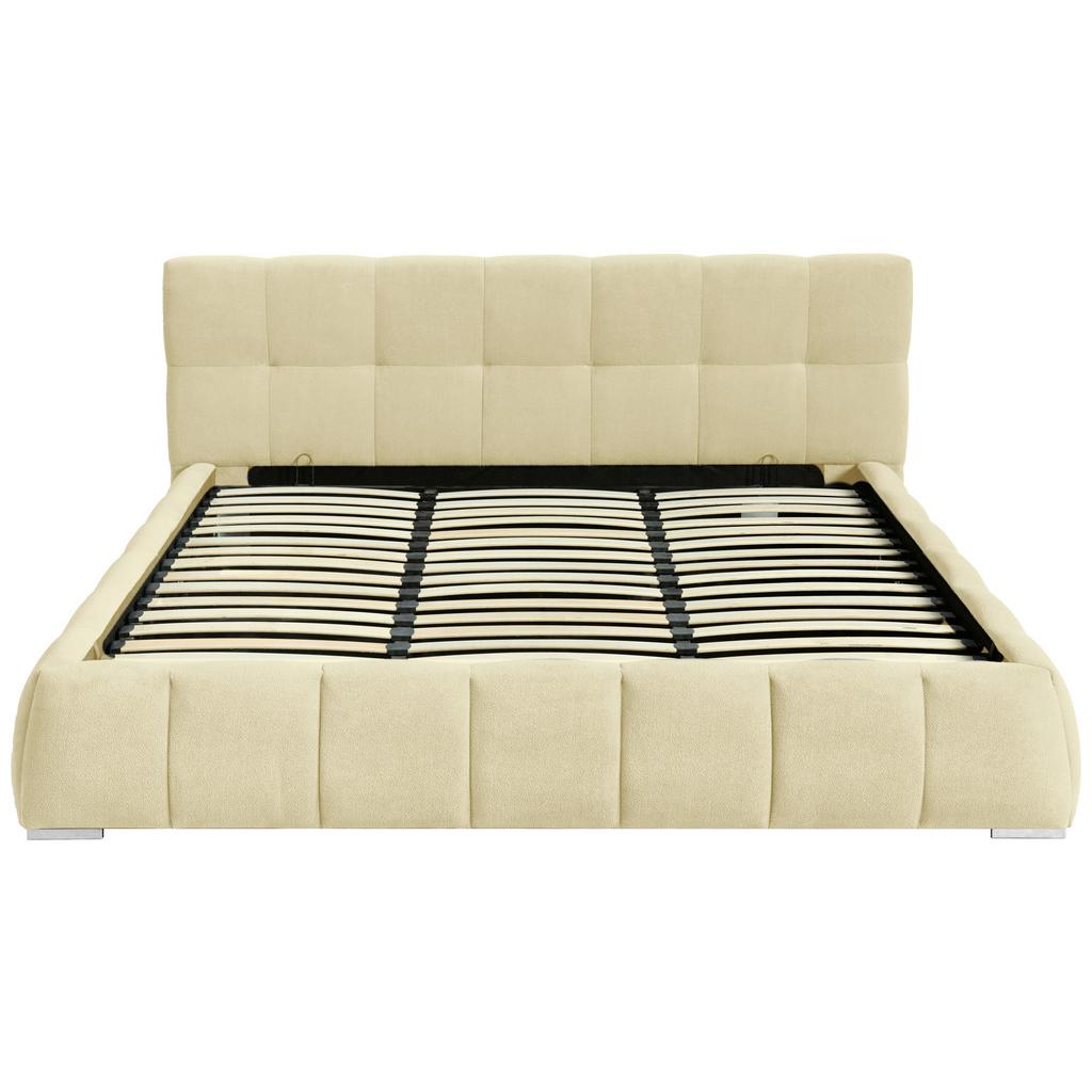 Polsterbett Natalia Beige B: 208 Cm