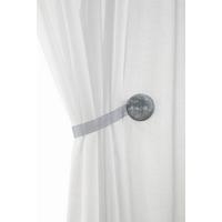 SPONA NA ZÁVES PERLMUTT - svetlosivá, plast (4cm) - Mömax