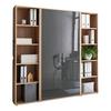 Office Edition B:1730cmsonoma Eiche/Anthrazit - Anthrazit Hochglanz/Sonoma Eiche, MODERN, Holzwerkstoff (173/186/33cm) - MID.YOU