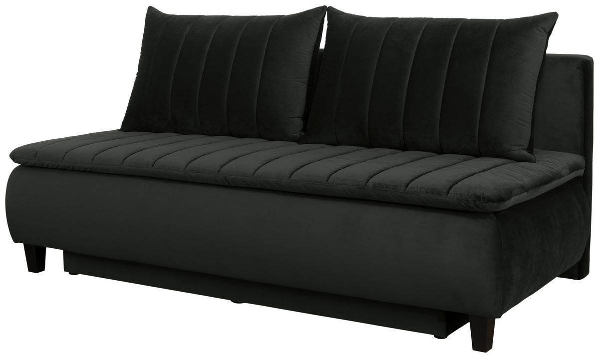 Boxspring Kanapé Marino B - világosszürke/antracit, Modern, textil (208/102/96cm) - Luca Bessoni