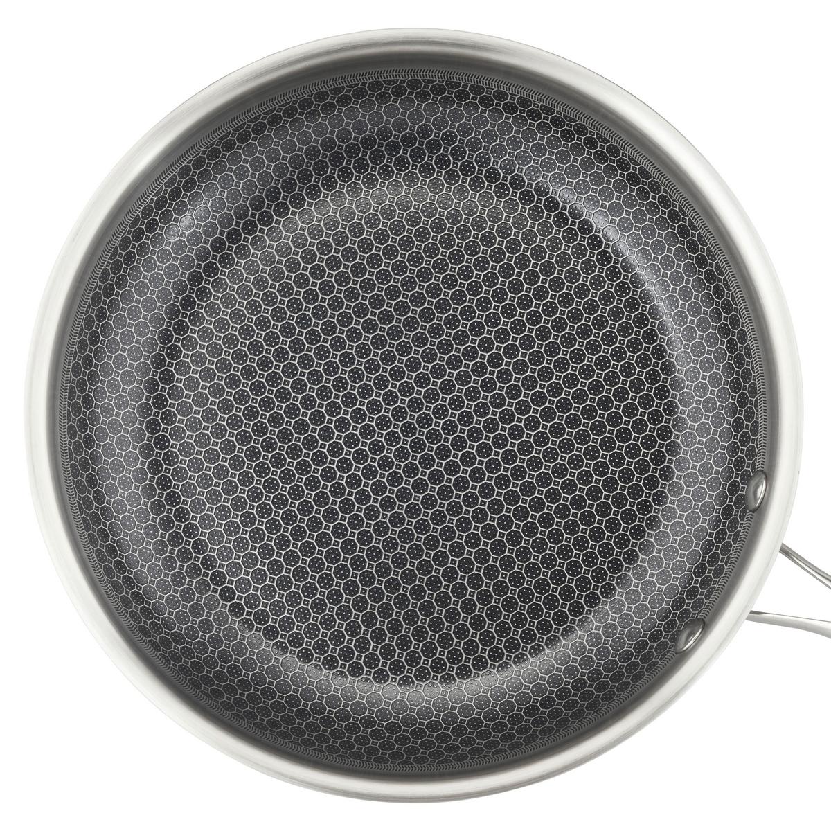 Bratpfanne Inoxxa Black Edelstahlfarben, D:20 cm - Edelstahlfarben, Basics, Metall (20cm) - GSW