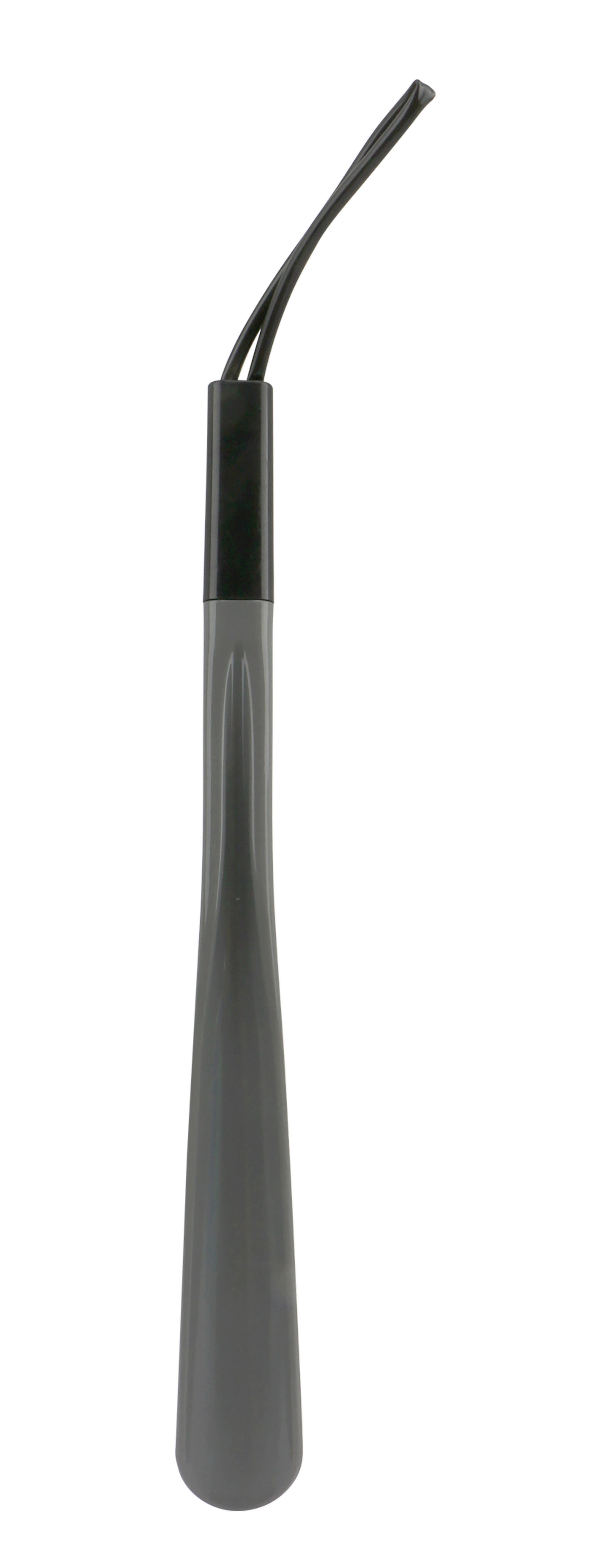 SCHUHLÖFFEL MANUEL - Schwarz/Grau, KONVENTIONELL, Kunststoff (47/4cm) - Ondega