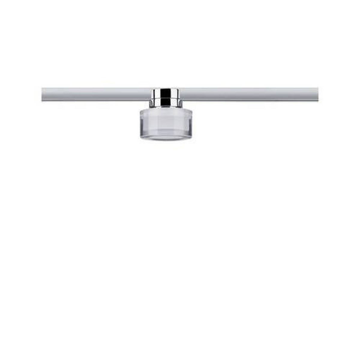 Schienensystem Urail Strahler 95502 Chromfarben/Klar, Rund - Klar/Chromfarben, Basics, Kunststoff/Metall (8/7,3cm) - Paulmann