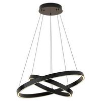 Pendelleuchte Rim - Schwarz, Basics, Metall (60/100/60cm) - MAYTONI