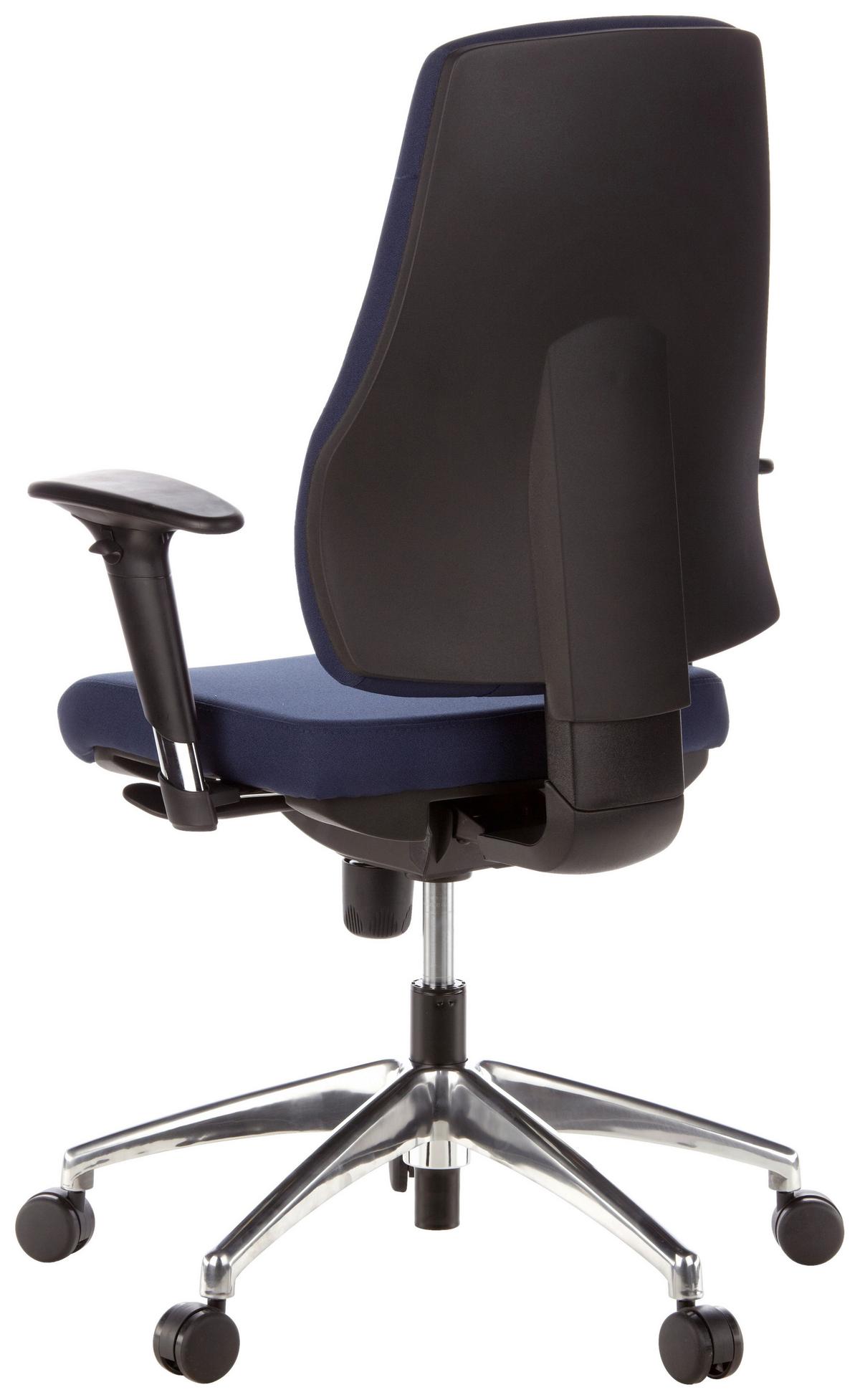 Drehstuhl Pro-Tec 200 Dunkelblau - Dunkelblau, MODERN, Kunststoff/Textil (60/126/45cm) - MID.YOU