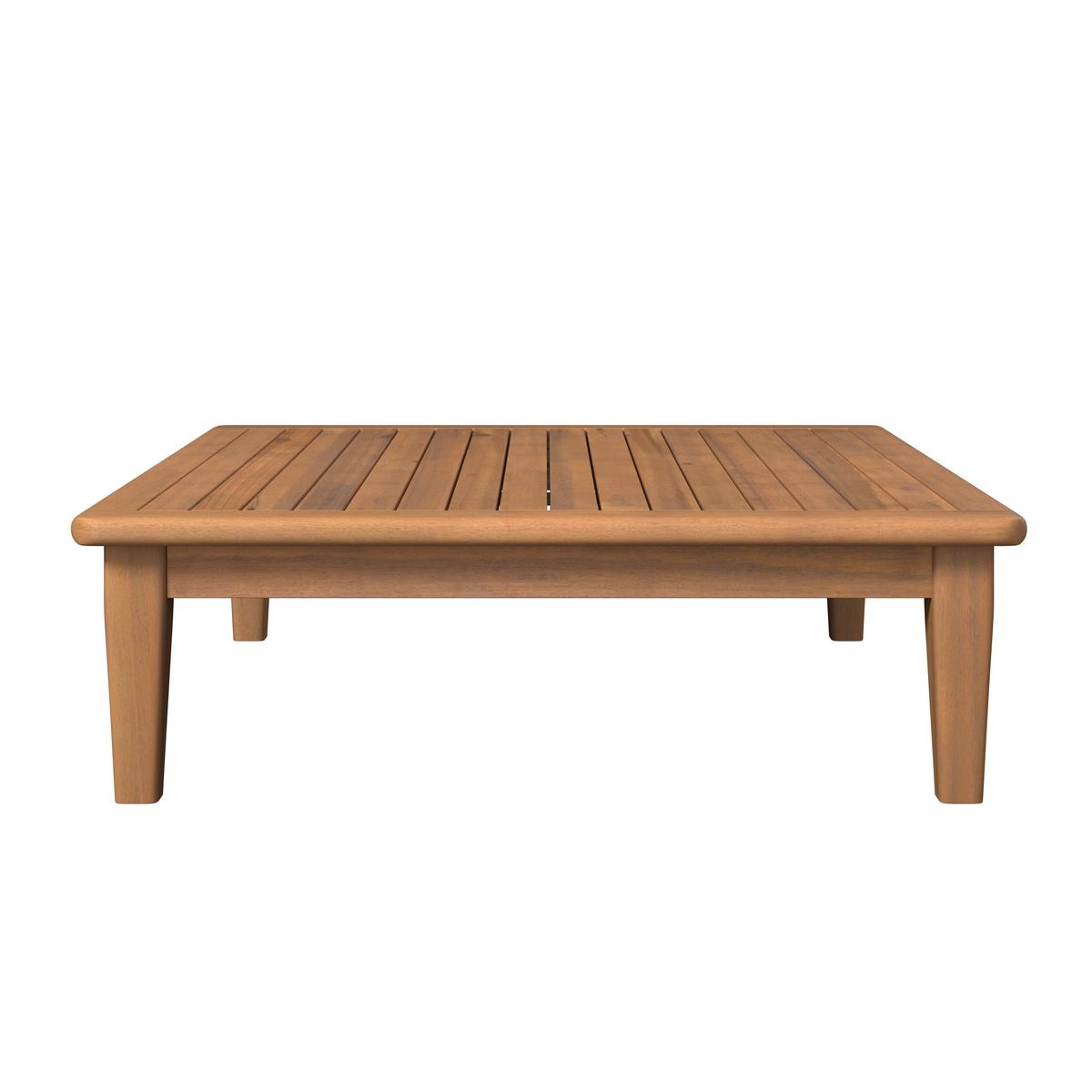 Loungegarnitur Tahiti - Beige/Akaziefarben, MODERN, Holz/Textil (246/246cm) - Beldano