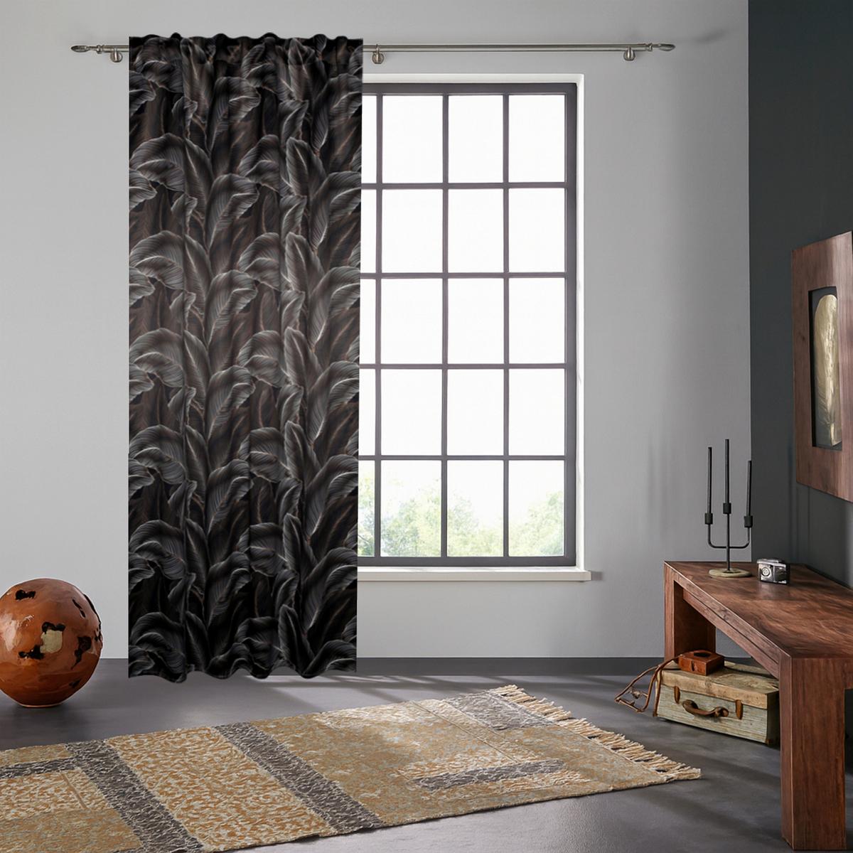 FERTIGVORHANG BELEZE - Naturfarben, MODERN, Textil (135/245cm) - Luca Bessoni