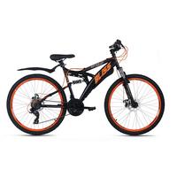 WYLD Mountainbike Fully Bliss schwarz/Orange 26'' - Schwarz, LIFESTYLE, Metall