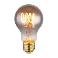 LED žárovka 4,5 Watt, E27 - barvy zlata, kov/sklo (6/10,6cm) - Globo