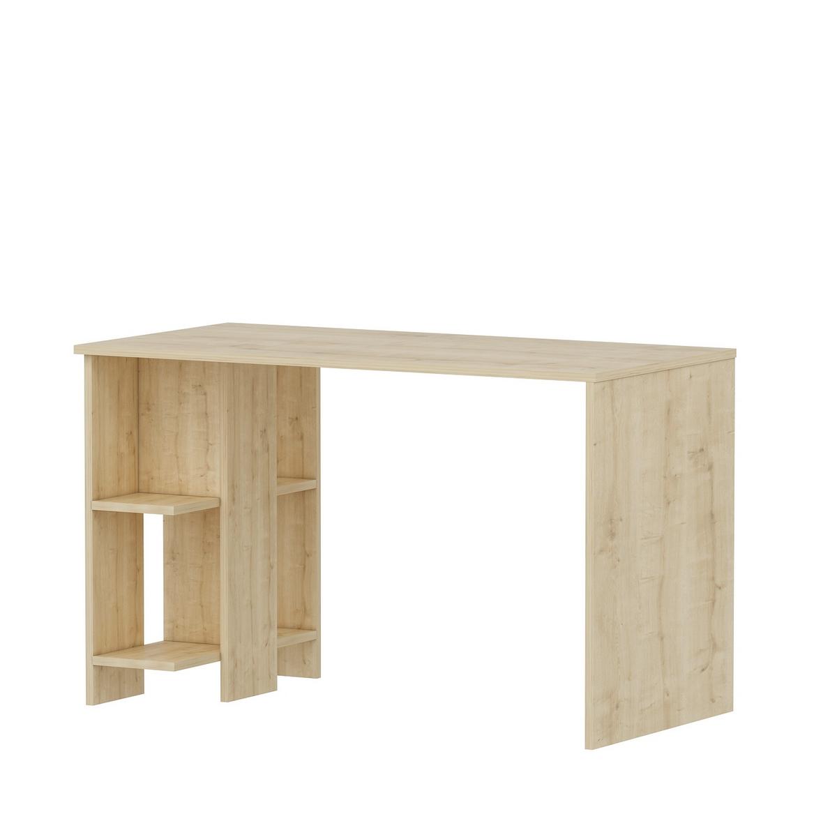 Schreibtisch Alya Eiche Dekor L: 120cm - Eichefarben, Design, Holzwerkstoff (120/60/73cm) - Livetastic