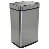 Abfallsammler Clean Iv Silberfarben - Silberfarben, MODERN, Metall (42/69/31cm) - MID.YOU