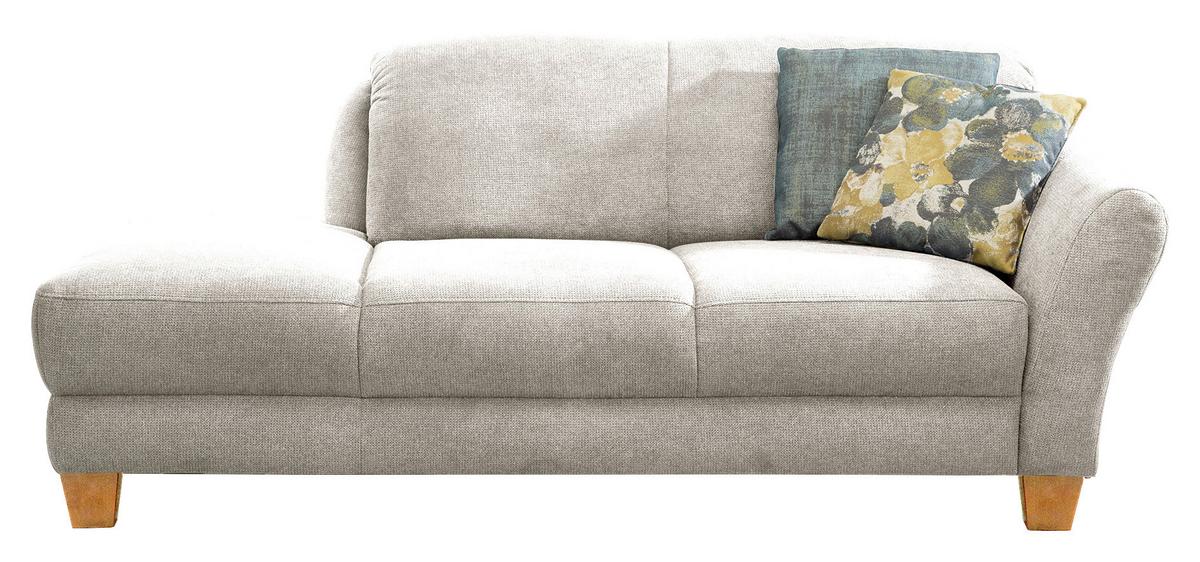 Récamiere Gotland V, Creme B: 194 cm - Creme/Naturfarben, KONVENTIONELL, Textil (194/84/91cm) - Sit & More