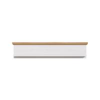 WANDBOARD Verona Lärchefarben B: 110cm - Lärchefarben, Design, Holzwerkstoff (110/23/18cm) - Livetastic