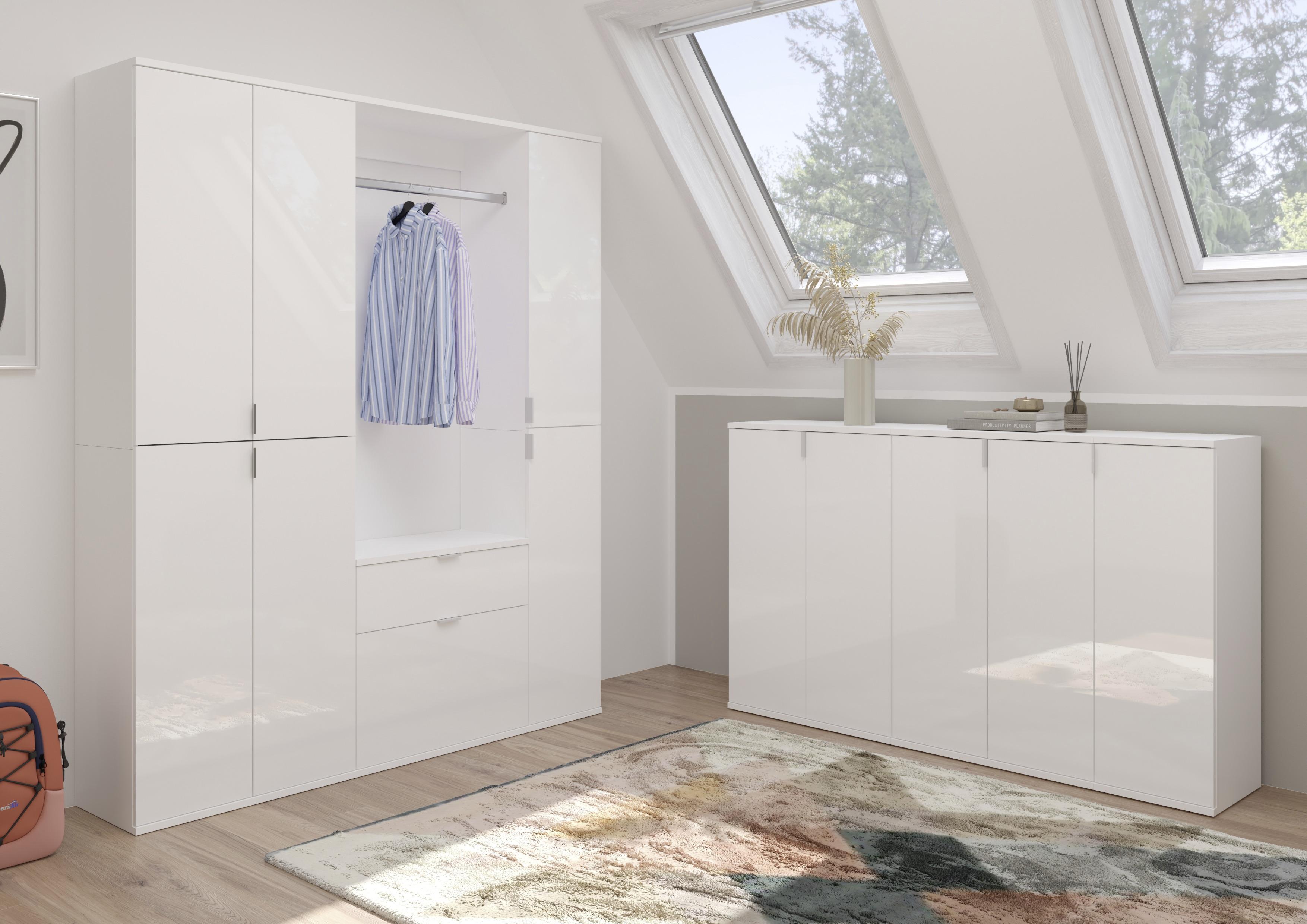 MID.YOU Kommode Projekt X B: 30cm Weiß