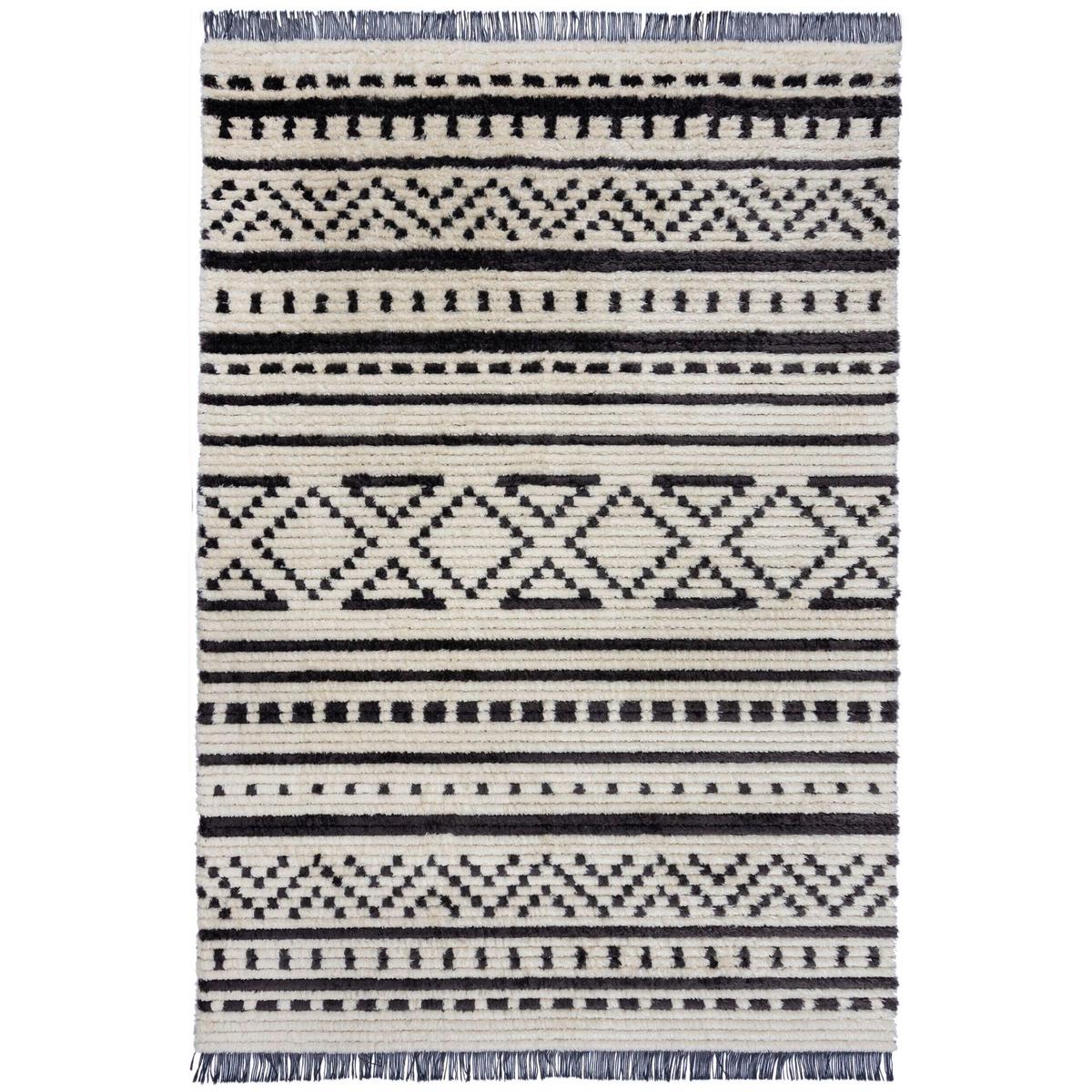 Berberteppich Sabri - Creme, KONVENTIONELL, Textil (160/230cm)