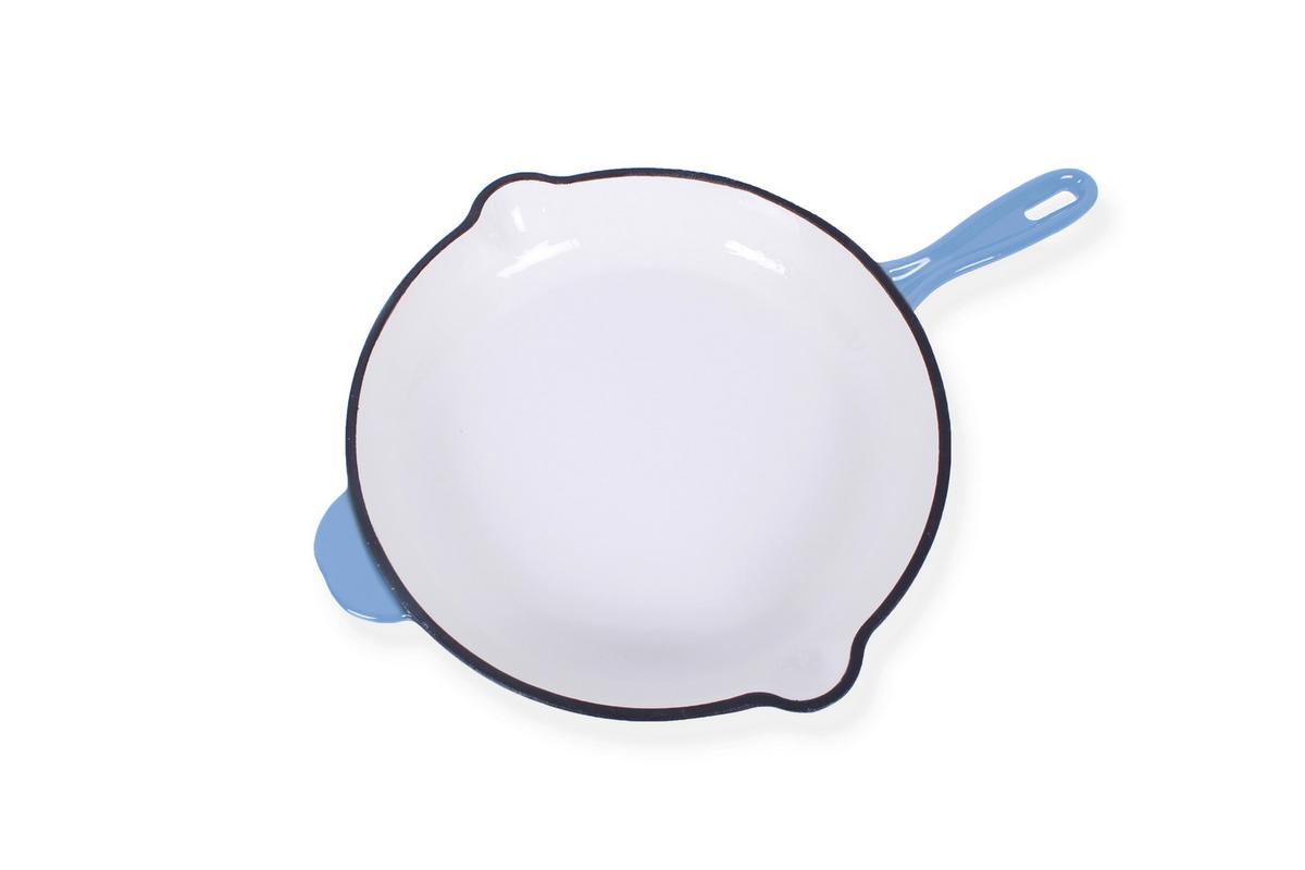 Bratpfanne Ew-Ge-1402b - Blau, Basics, Metall (42,5/27/4,5cm) - Echtwerk
