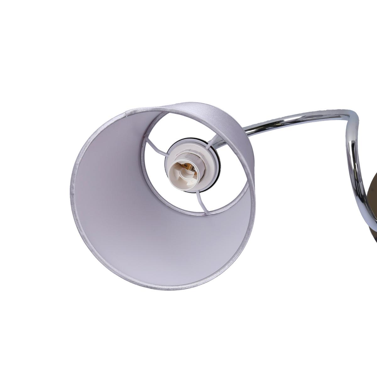 Deckenleuchte 33-70746 Luk - Chromfarben, KONVENTIONELL, Kunststoff/Metall (60/60/36cm)