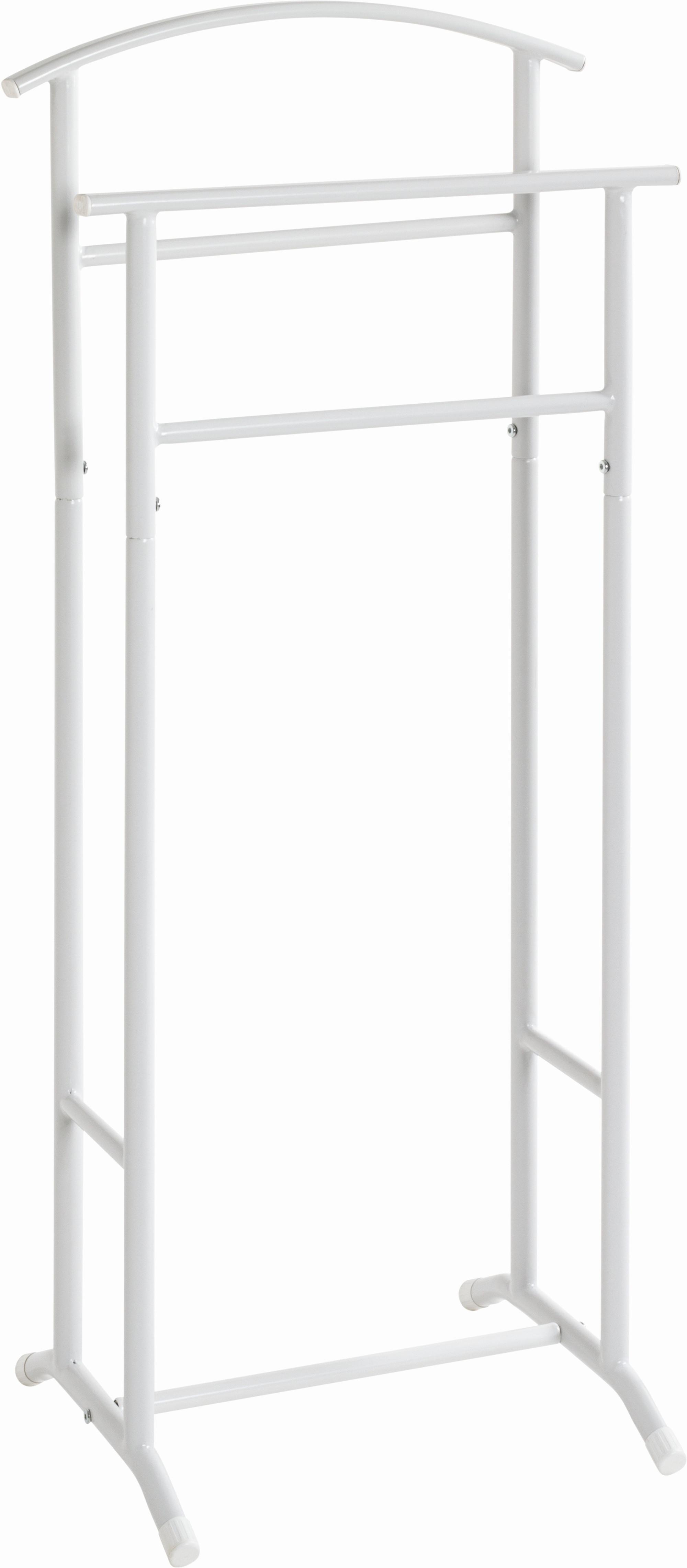 NEMÝ SLUHA BJÖRN - biela, Basics, kov (46/107/36cm)