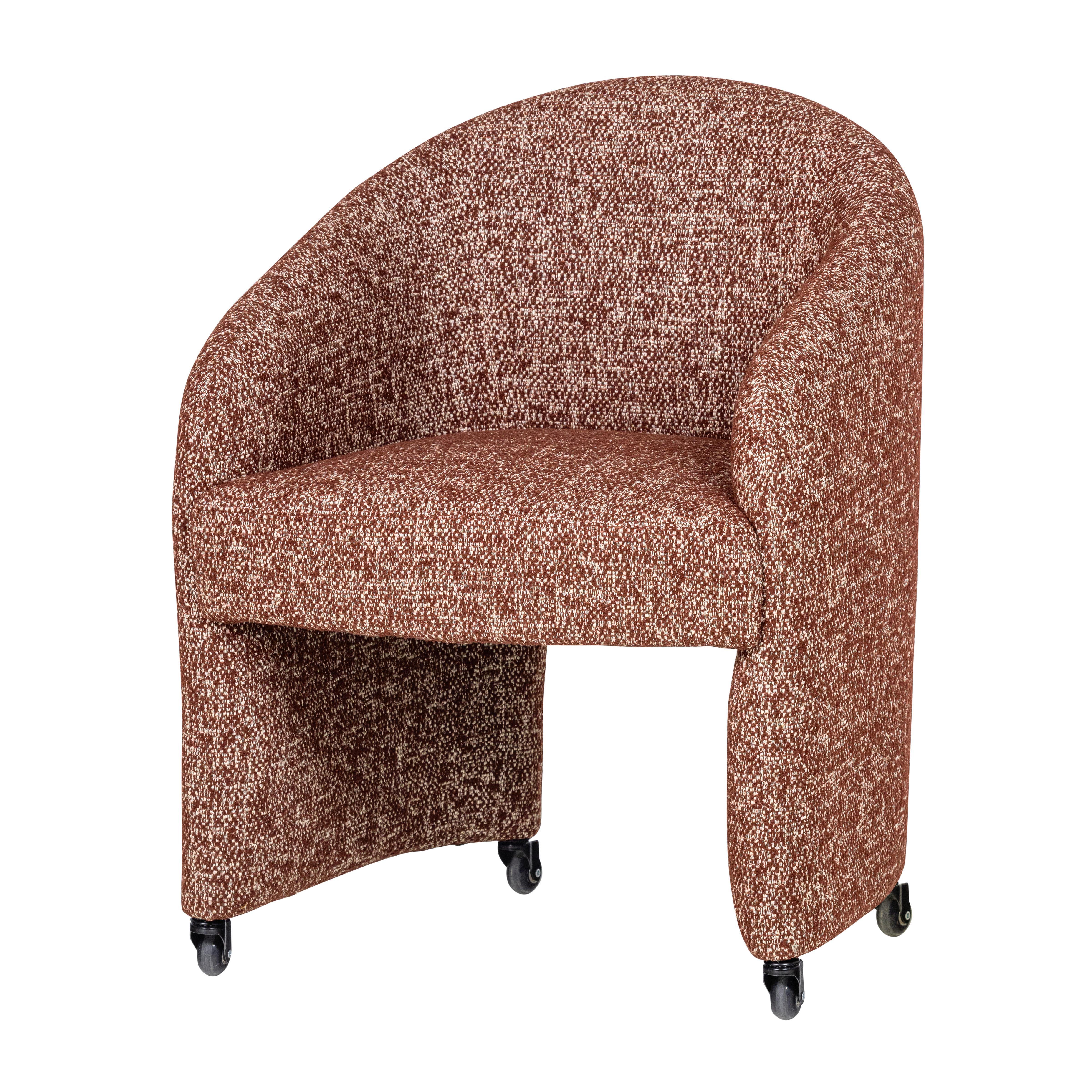 ARMLEHNSTUHL Cordo Braun/Rostfarben B: 64cm - Rostfarben/Braun, MODERN, Kunststoff/Textil (64/83/64cm) - Livetastic