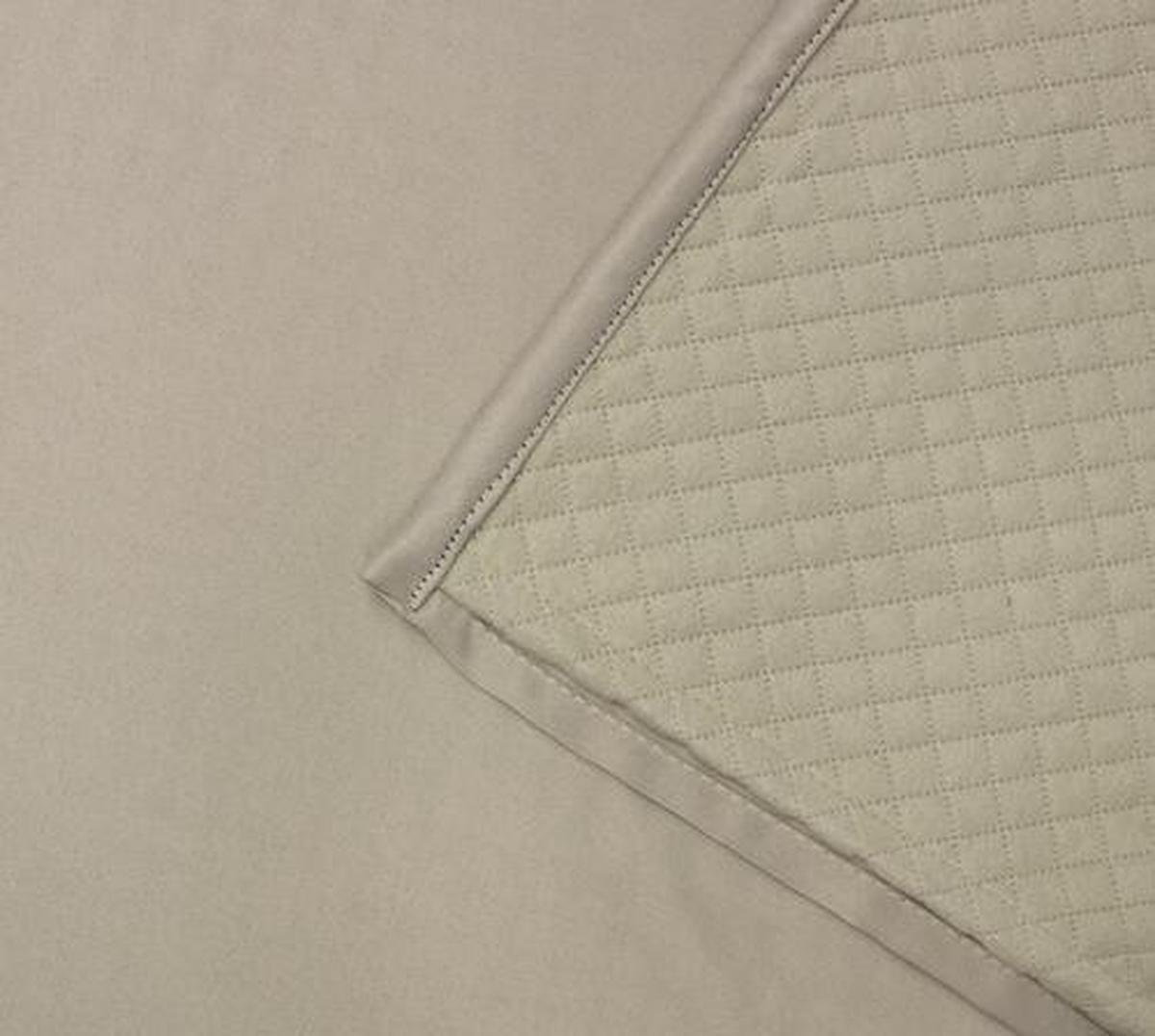 Lärmschutzvorhang Naturfarben B: 135 cm - Naturfarben, KONVENTIONELL, Textil (135/160cm)