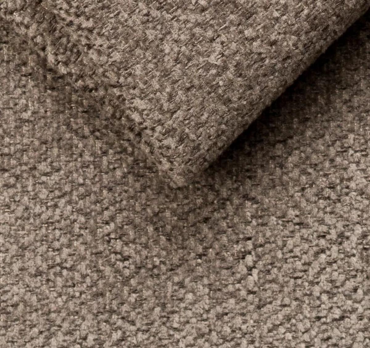 Rohová sedačka FALCO, levá, hnědá žinylka,2x op.hlavy - černá/hnědá, Konvenční, dřevo/kompozitní dřevo (183/251cm) - Ondega