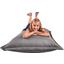 Sitzsack B52 Anthrazit - Silberfarben, MODERN, Textil (140/100/30cm) Sitzsack B52 Anthrazit - Silberfarben, MODERN, Textil (140/100/30cm)