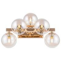 Wandleuchte Dallas - Goldfarben, Trend, Glas/Metall (23/24/38cm) - MAYTONI
