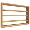Wandregal Osado Buchefarben Dekor - Buchefarben, Design, Holzwerkstoff (60/40/10cm) - MID.YOU