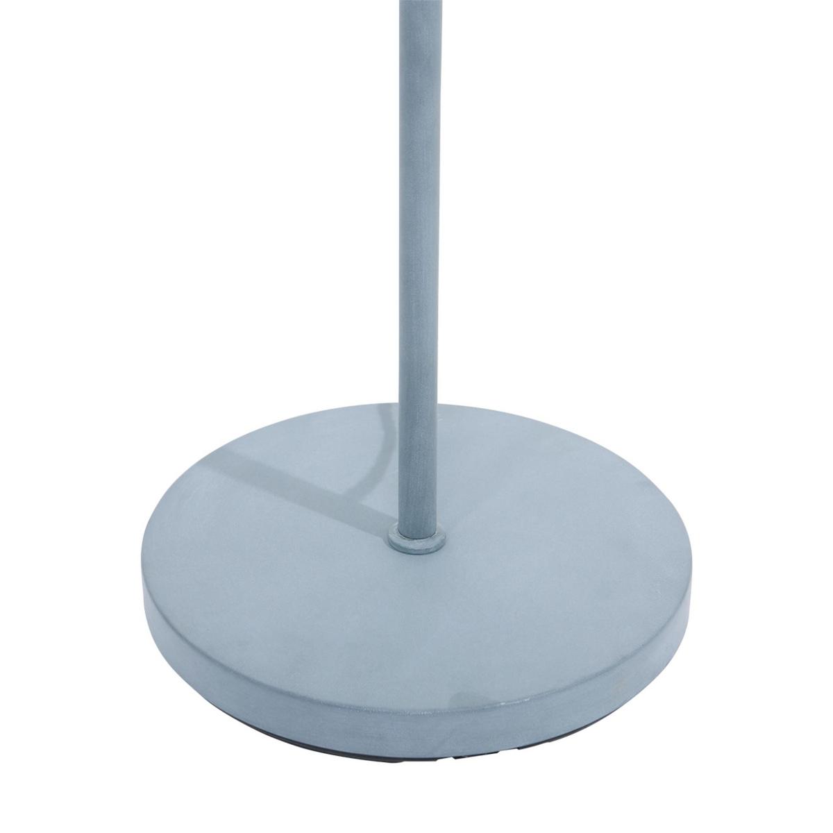 Bogenleuchte Nové - Grau, Trend, Metall (28/130/65cm)