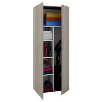 Mehrzweckschrank Vandoll Ll Eiche Dekor 70x178 cm 2-Türig - Eichefarben, Basics, Holzwerkstoff (70/178/40cm) - MID.YOU