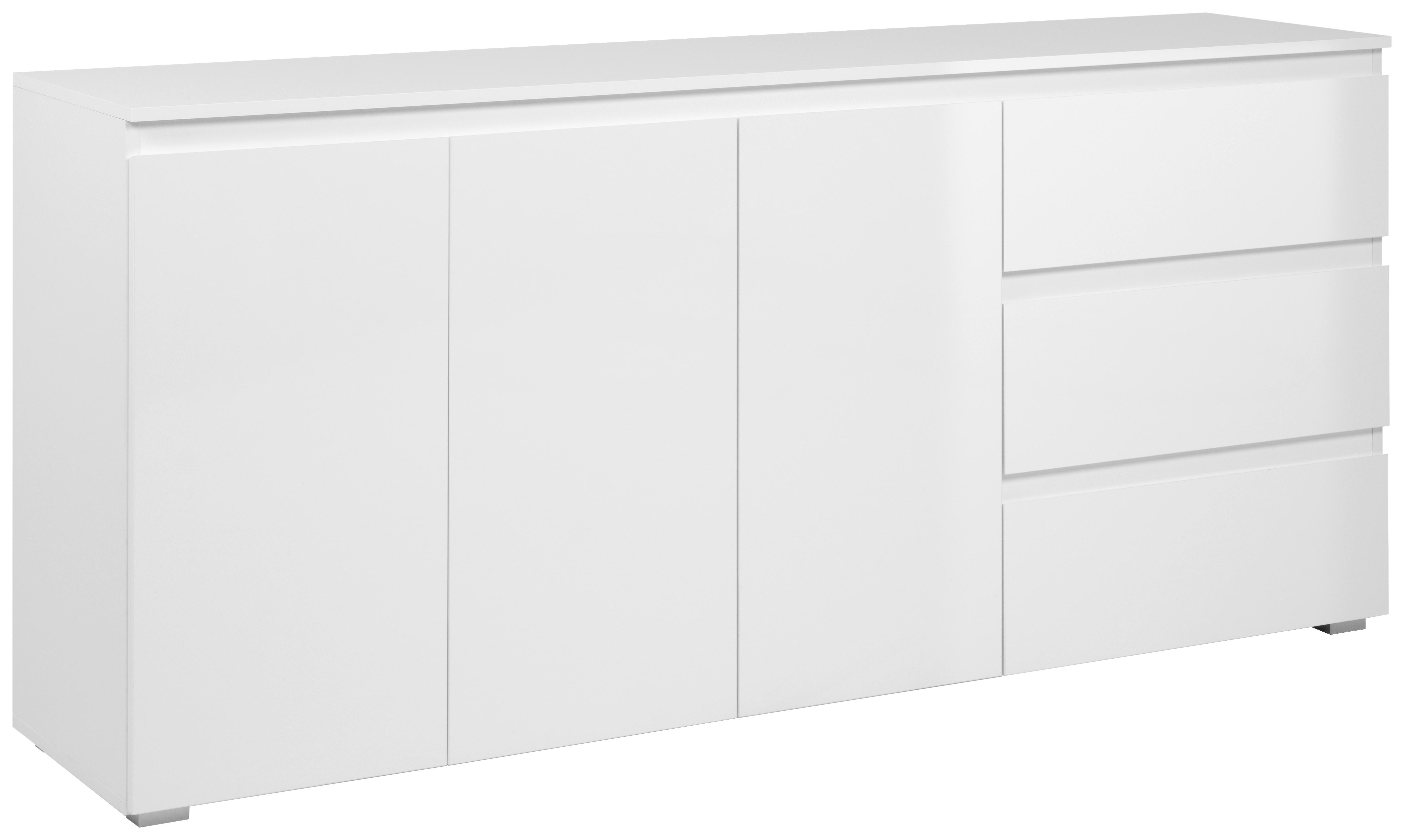 Sideboard Capetown Weiß HG B: 179 cm
