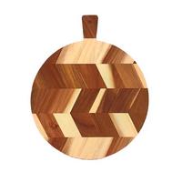 Schneidebrett Leonora - Akaziefarben, Basics, Holz (36/30/1,8cm) - James Wood
