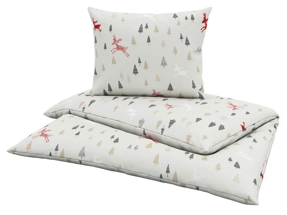 Ágyneműhuzat-garnitúra Anja - bézs/többszínű, Romantik / Landhaus, textil - James Wood