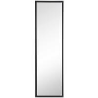 Spiegel Trend Iii Schwarz 155x45 Cm - Schwarz, Trend, Glas/Kunststoff (155/45/1,63cm)