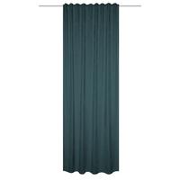 Fertigvorhang Wolly Petrol B: 135 cm - Petrol, Basics, Textil (135/160cm) - Schmidt W. Gmbh