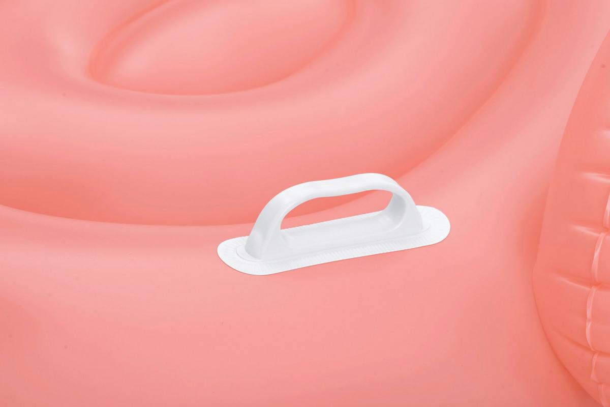 Schwimmtier Marc-Robin - Pink, KONVENTIONELL, Kunststoff (128/110/87cm) - Bestway