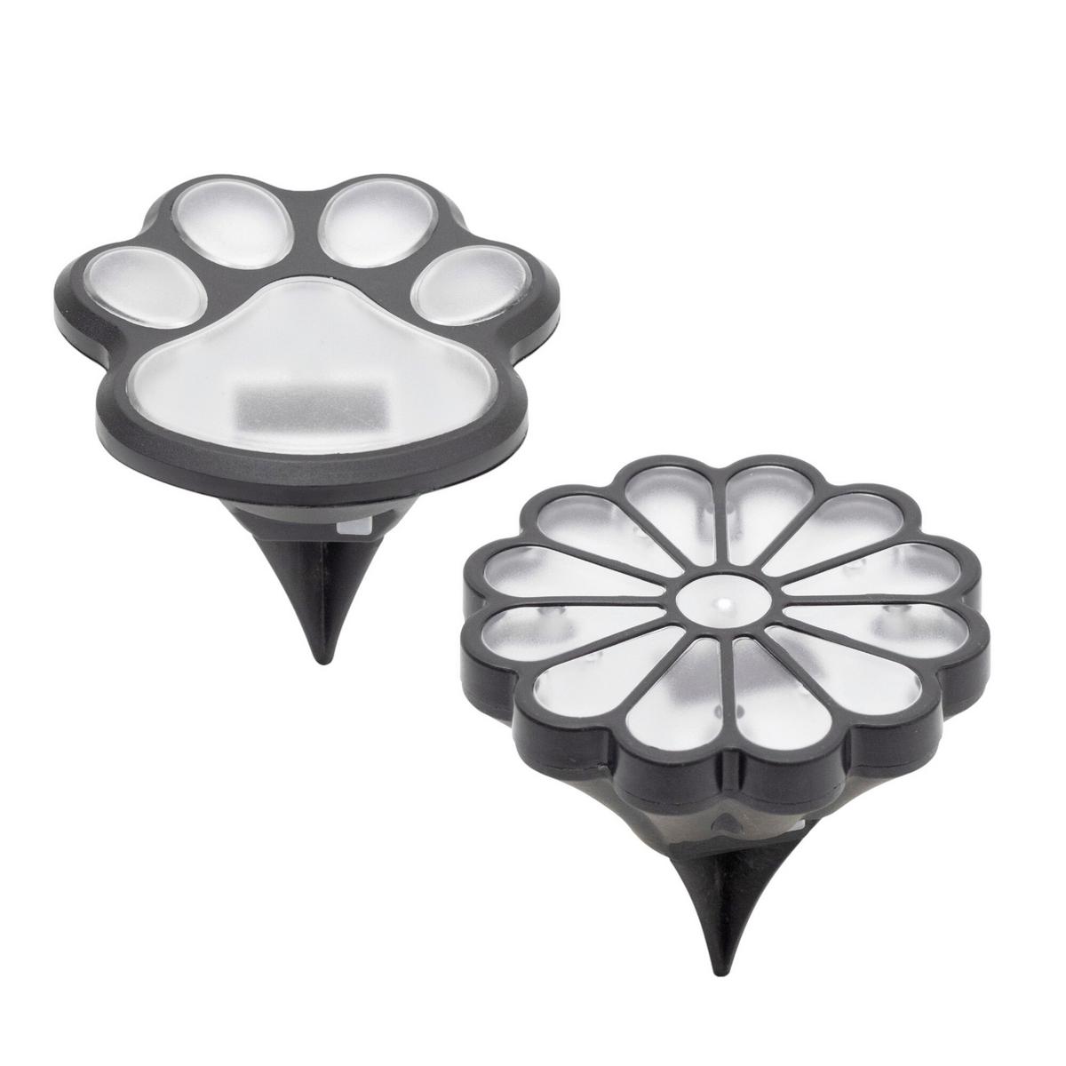 Napelemes Kerti Lámpa Tappancs, Virág - Basics (9/9/8cm)