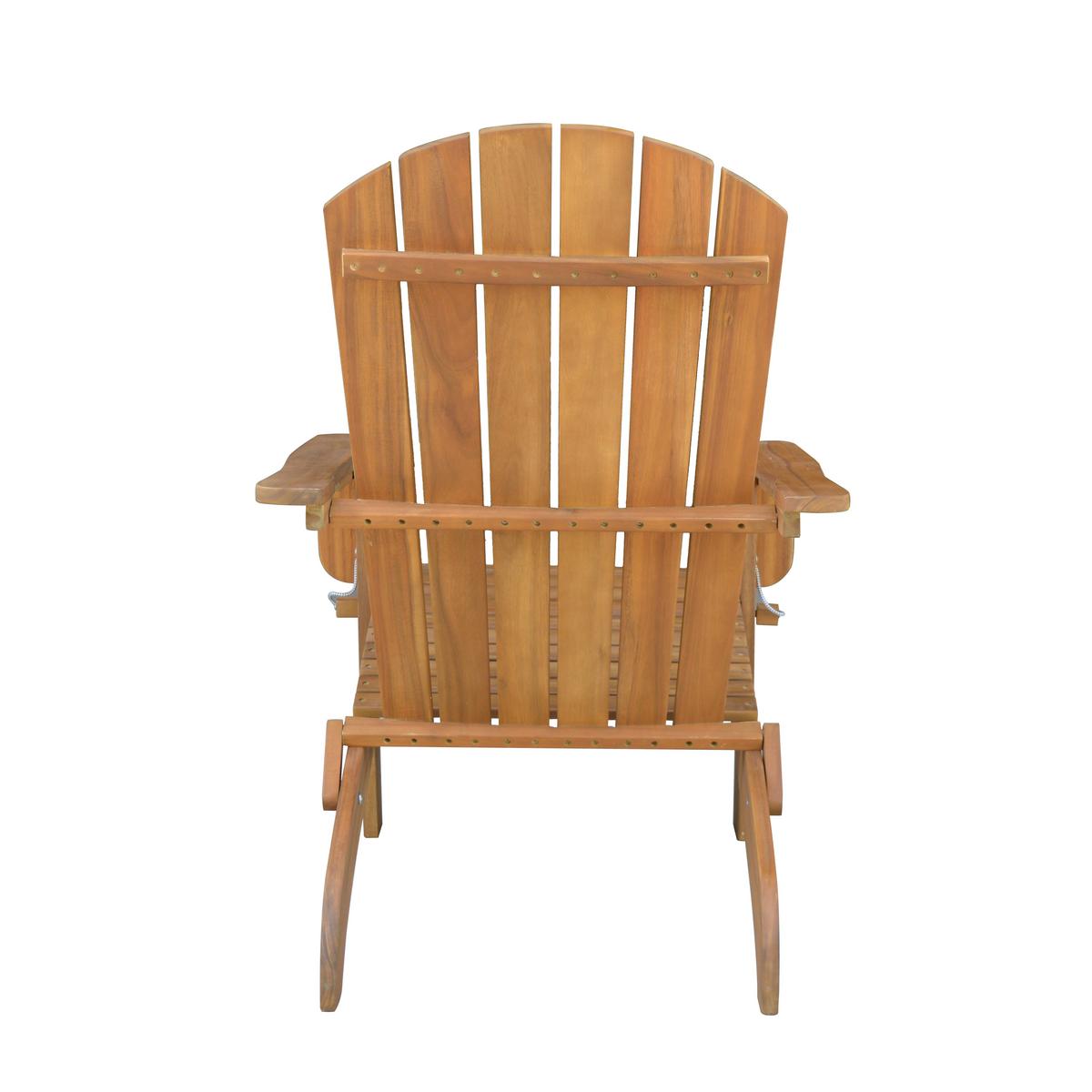 Garten-Relaxsessel Holz, Akazie - Akaziefarben, Basics, Holz (84/69/93cm) - Prestige Home