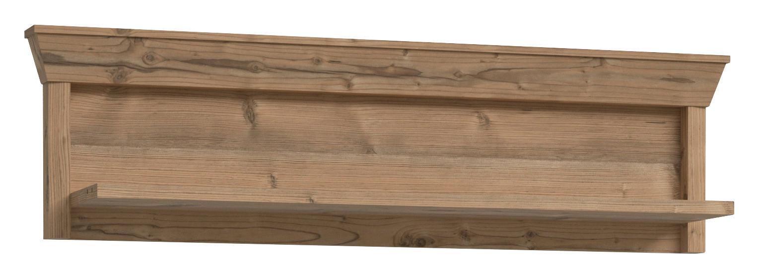 NÁST. POLICE SE ZADNÍM PANELE NEPAL - Konvenční (123/34/24cm)