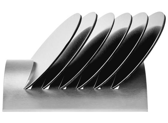 Glasuntersetzerset Table Line - Edelstahlfarben, KONVENTIONELL, Metall (10,5/15/6cm) Glasuntersetzerset Table Line - Edelstahlfarben, KONVENTIONELL, Metall (10,5/15/6cm)
