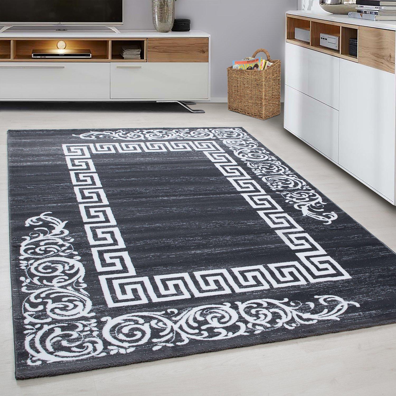 Webteppich Grau Naturfaser Miami 120x170 cm - Grau, Trend, Textil (120/170cm)