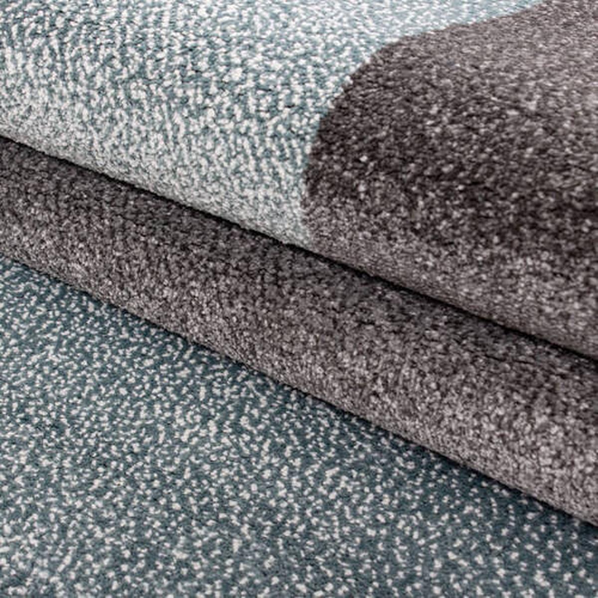 Webteppich Lucca - Blau, Trend, Textil (240/340cm) - Novel