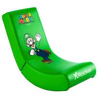 Gamingsessel Nintendo Grün B: 41 Cm - Grün, MODERN, Leder/Holzwerkstoff (41/65/84,5cm) - X Rocker