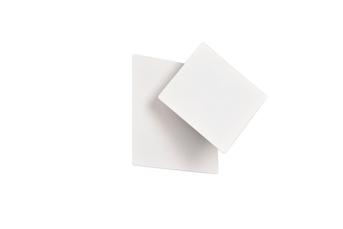 Led-wandleuchte 240319131 Mio - Weiß, Design, Metall (18/18/7.2cm) - Trio Leuchten