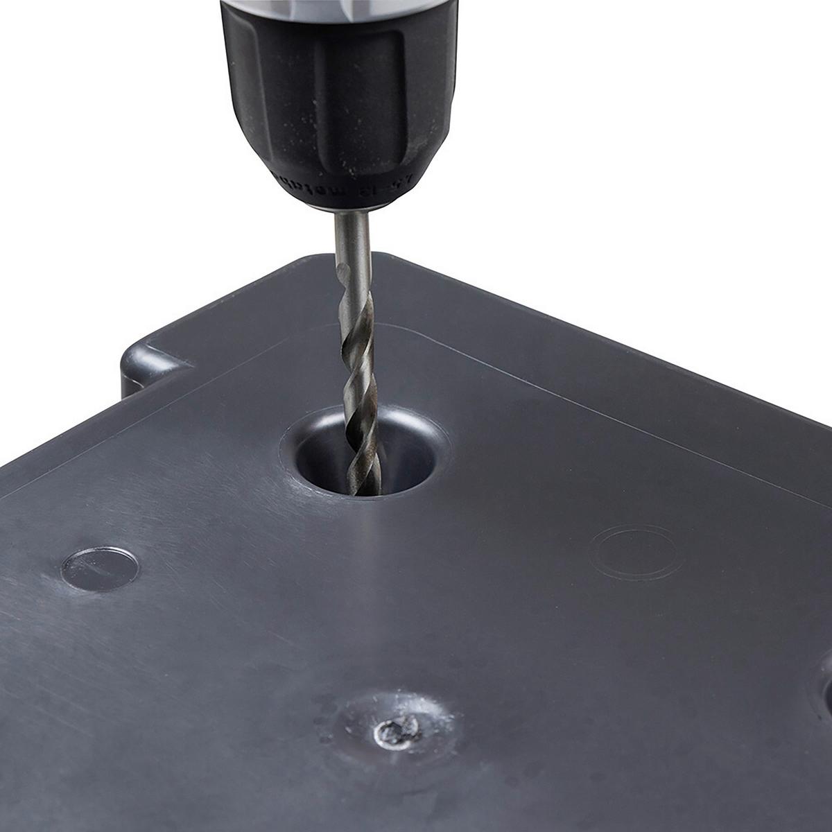 Pflanzentopf Anthrazit B: 40 cm - Anthrazit, Basics, Kunststoff (40/75/40cm) - Siena Garden